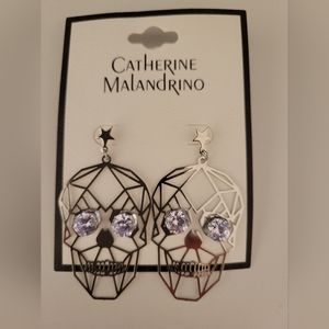 NWOT skeleton earrings